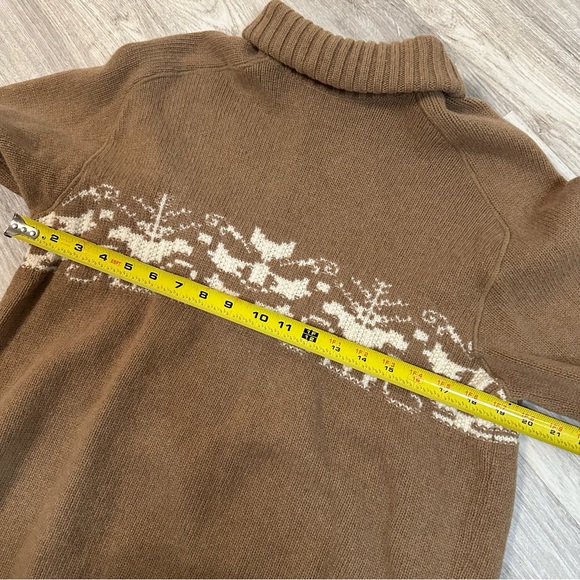 Vintage Valentino Studio Turtleneck Knit Sweater with Scandinavian Pattern - Picture 5 of 11